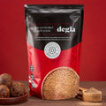 Emballage du sucre de dattes biologique Création Delicia