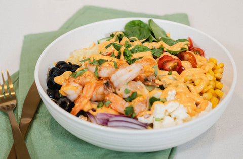 Recette de poke bowl original à l’orzo sans gluten