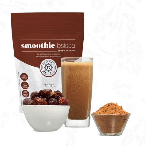 Bsissa and Cocoa Smoothie Mix