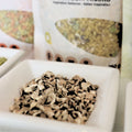 mélange de champignons séchés avec orzo sans gluten
