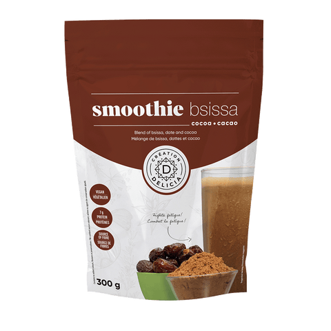 Bsissa and Cocoa Smoothie Mix